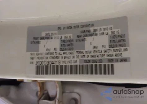 2019 Mazda Cx-3 Touring from USA, damaged, VIN JM1DKFC79K0441118